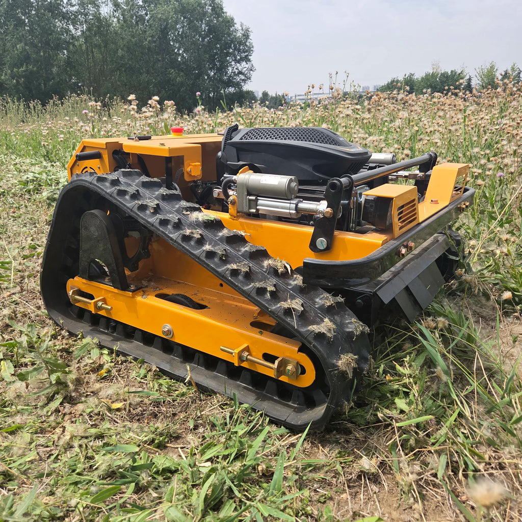 Remote Control Lawn Mower, 9.5HP Petrol, 500mm Cutting Width, All-Terrain Slope Mower