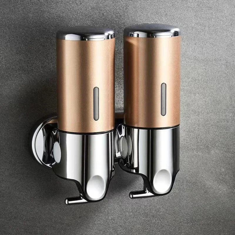 Wall Mounted Shampoo and Soap Dispenser, 1 2 3-Tube Shower Dispenser 500-1500ml