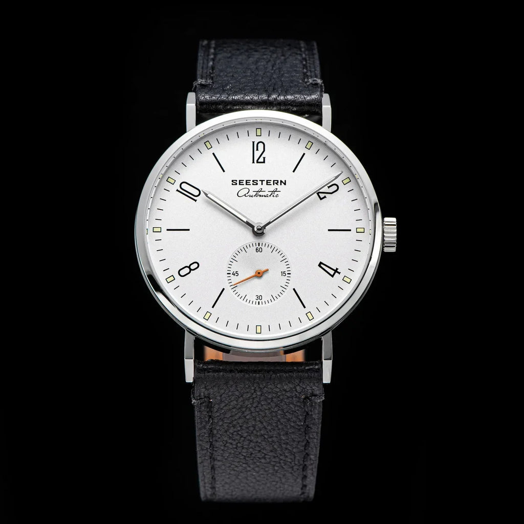 Men's Ultra-Thin Automatic Dress Watch – Stainless Steel Business Watch