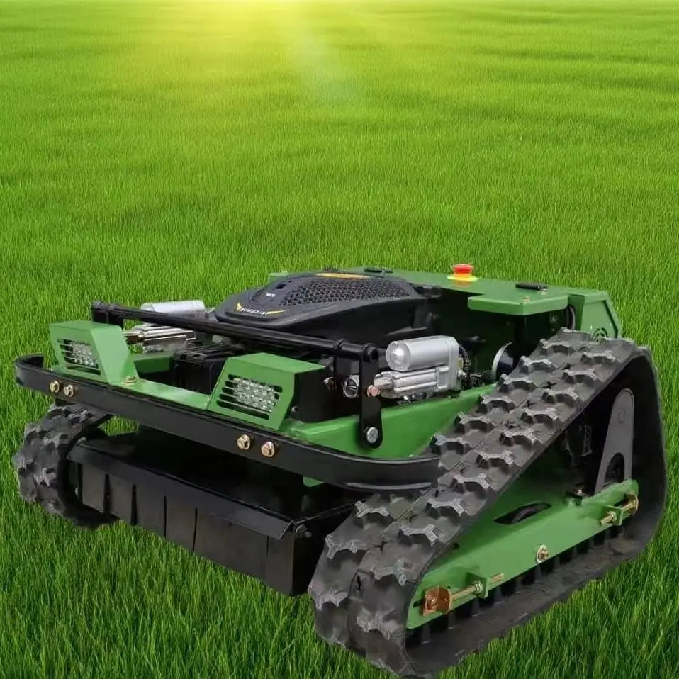 Remote Control Lawn Mower, 9.5HP Petrol, 500mm Cutting Width, All-Terrain Slope Mower