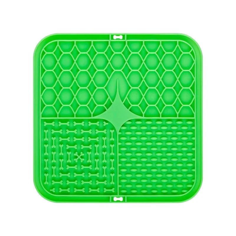 Silicone Dog Lick Mat with Suction Cups