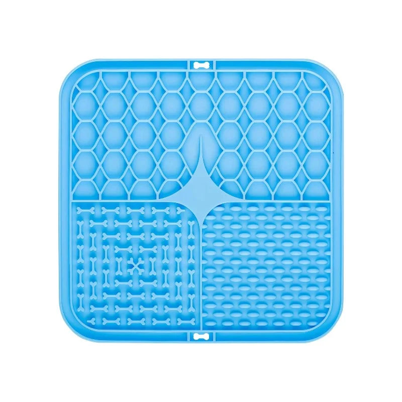 Silicone Dog Lick Mat with Suction Cups