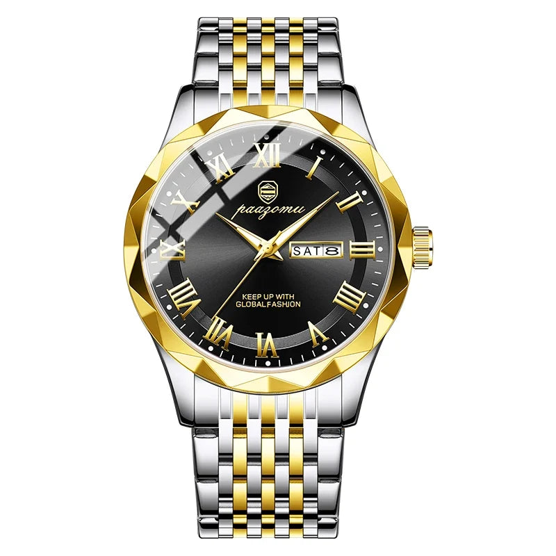 Men's Minimalist Quartz Leisure Watch – Waterproof Sport Watch