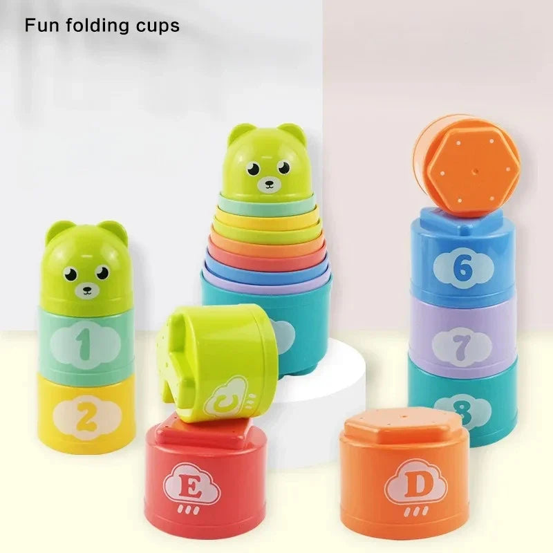 Kids Speed Stacking Cups Game – Brain Response & Puzzle Training Toy