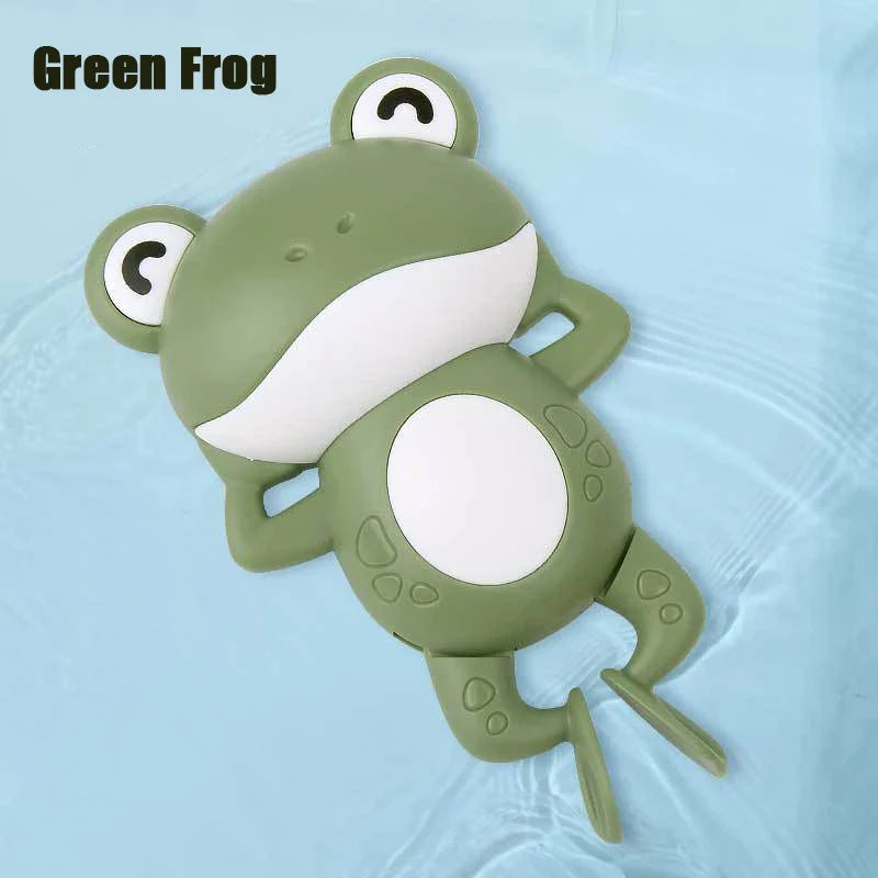 Baby Bath Toy – Swimming Turtle & Whale Clockwork Water Toy