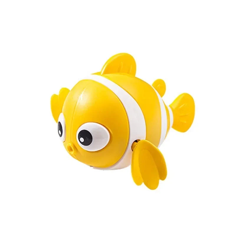 Swimming Clown Fish Bath Toy – Cute Wind-Up Baby Bath Toy