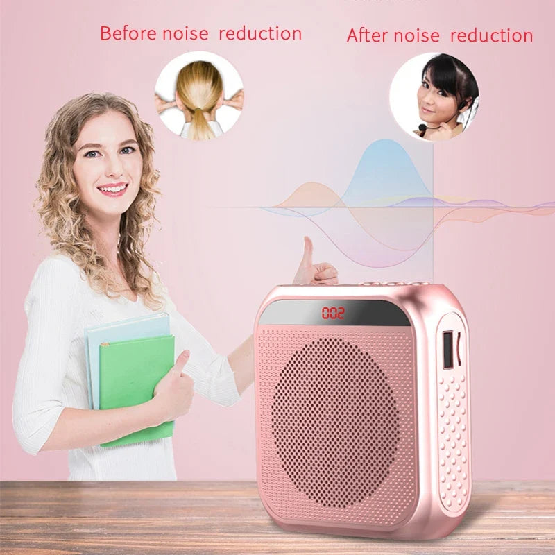 Portable Microphone Amplifier Speaker – For Teachers & Classroom