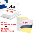 Portable A4 Thermal Printer – Wireless Tattoo Stencil & Document Printer