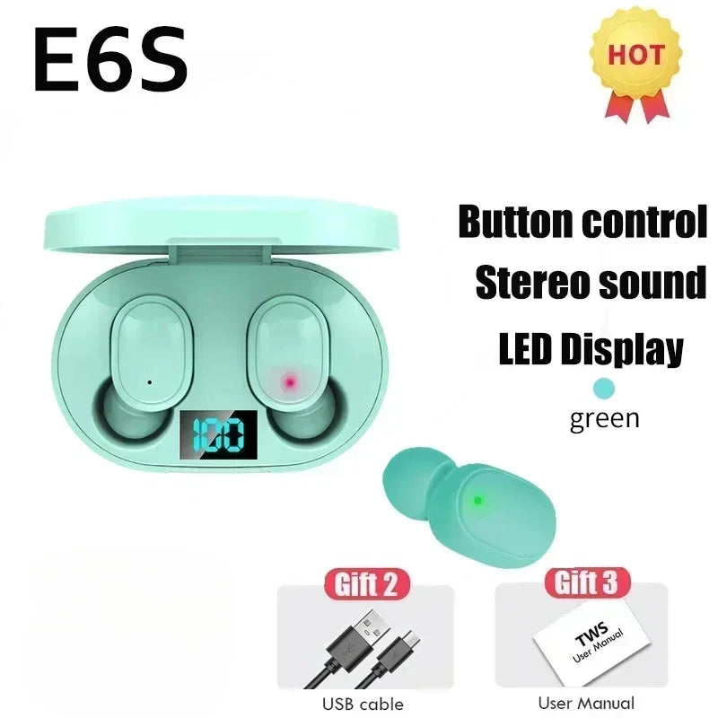 Bluetooth 5.0 Noise-Cancelling Earbuds with Charging Case