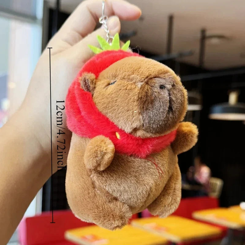 Capybara Plush Toy Set – Mommy with 4 Little Capibara Plush Dolls