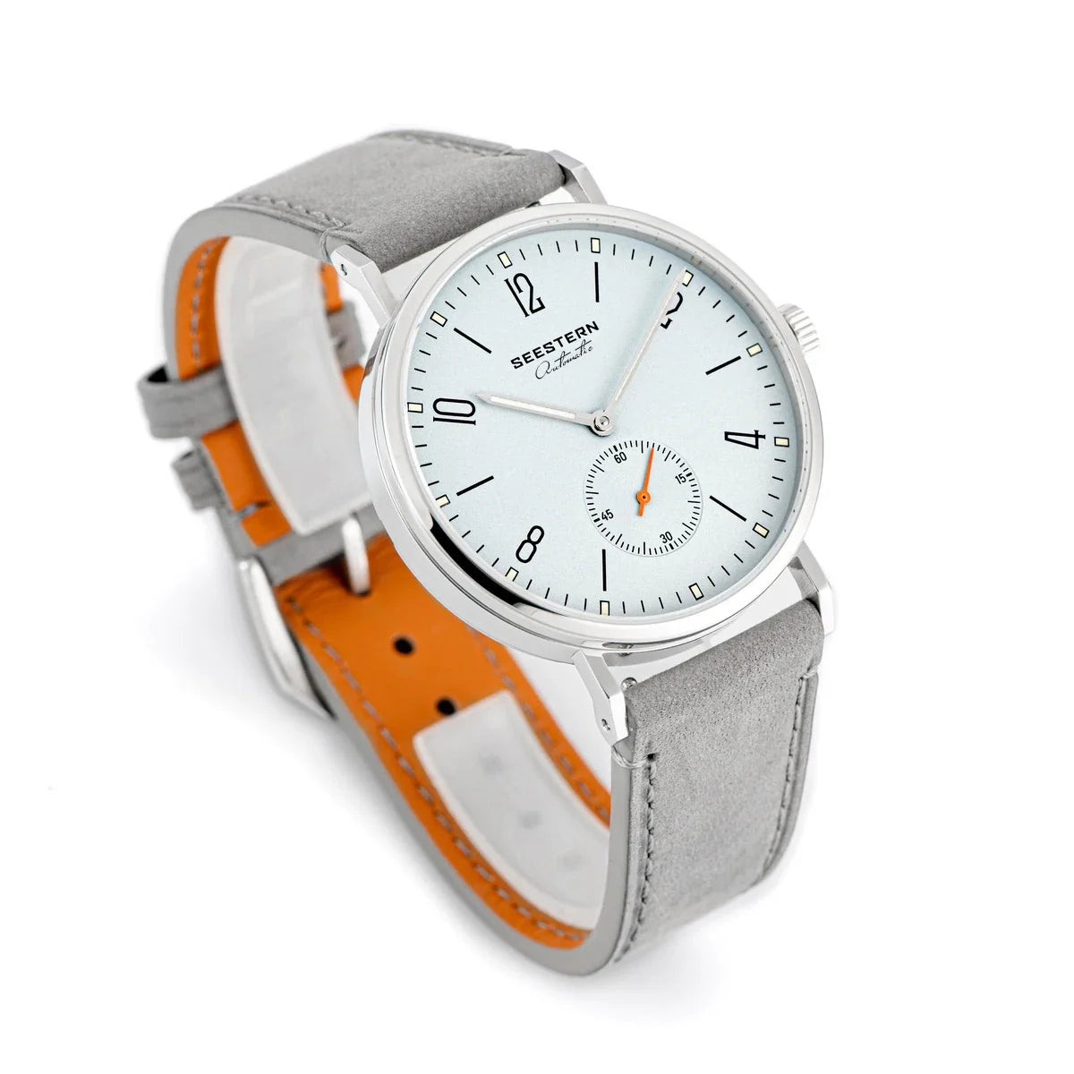 Men's Ultra-Thin Automatic Dress Watch – Stainless Steel Business Watch