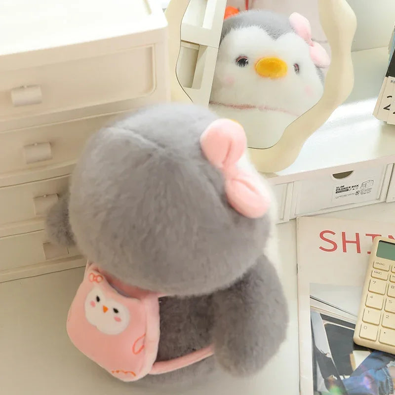 Soft Penguin Plush Toy – Cute Cartoon Stuffed Animal Doll for Kids