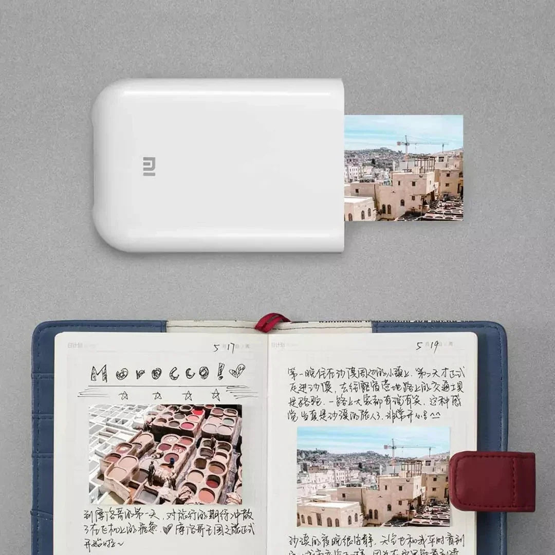 Portable Mini Photo Printer – 300dpi Pocket Picture Printer
