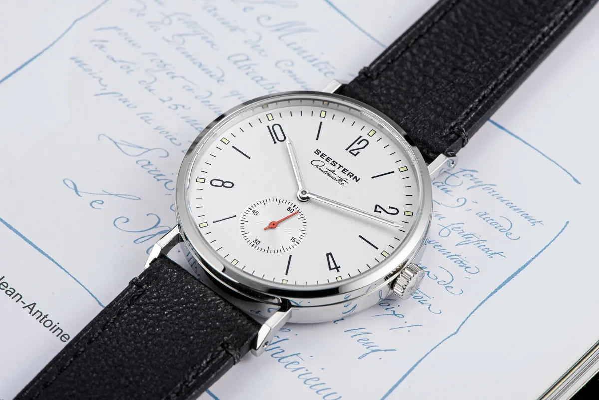 Men's Ultra-Thin Automatic Dress Watch – Stainless Steel Business Watch