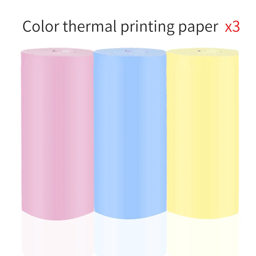 Mini Portable Thermal Label Printer – Self-Adhesive Sticker Printer