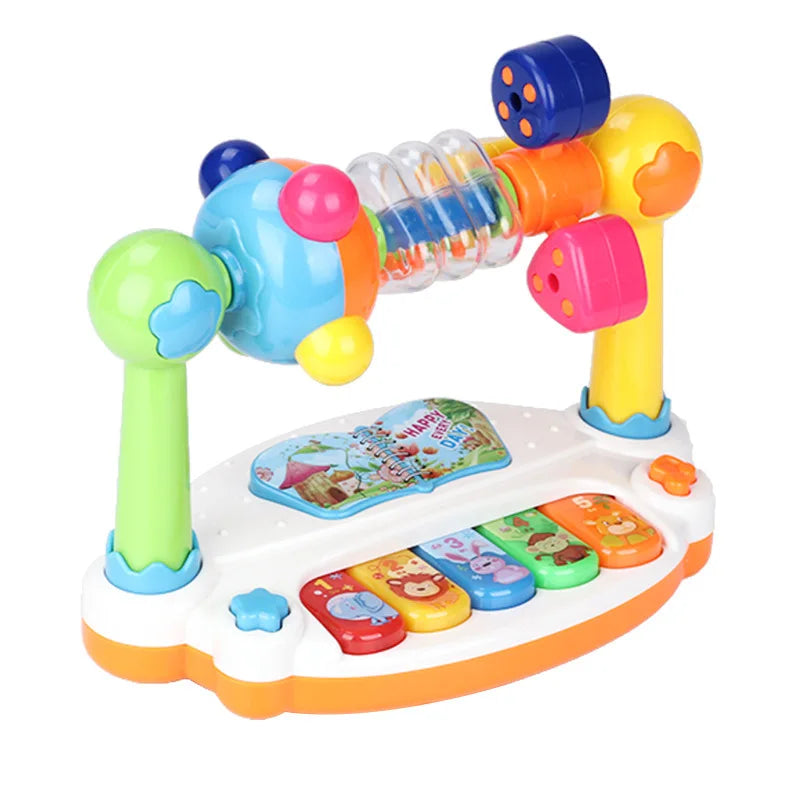 Baby Piano Musical Toy – Light-Up Keyboard & Rotating Music Toy