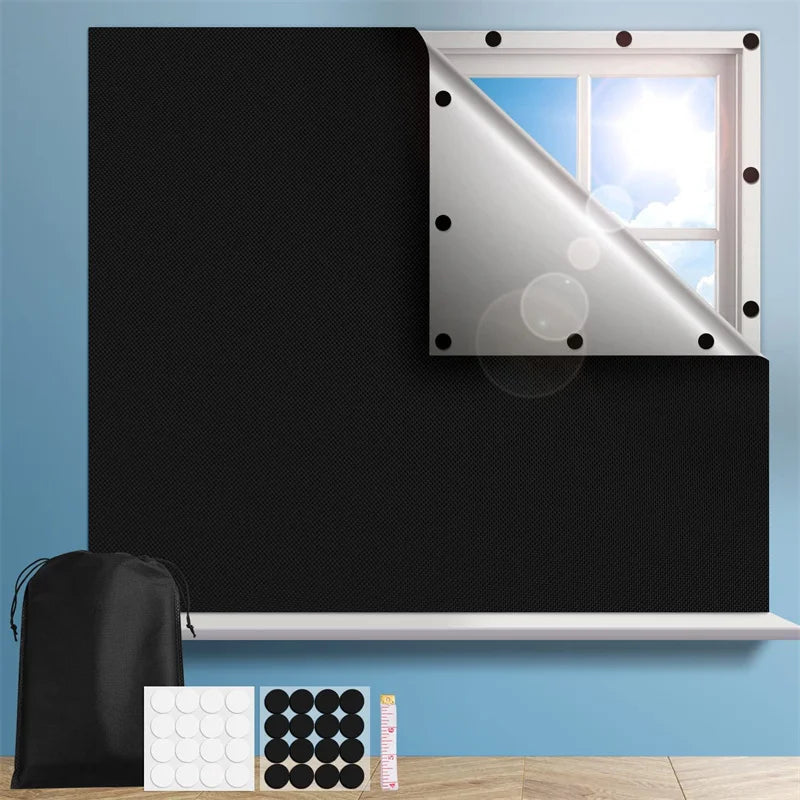 Blackout Window Tint Film – Privacy Darkening Film for Home & Car