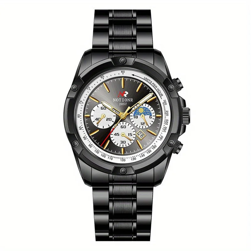 Men's Casual Quartz Wrist Watch – Versatile Everyday Dress Watch