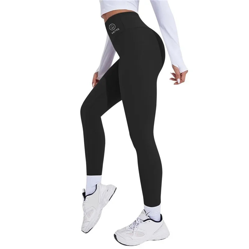 Women's High-Waist Leggings, Thermal Yoga Sports Tights
