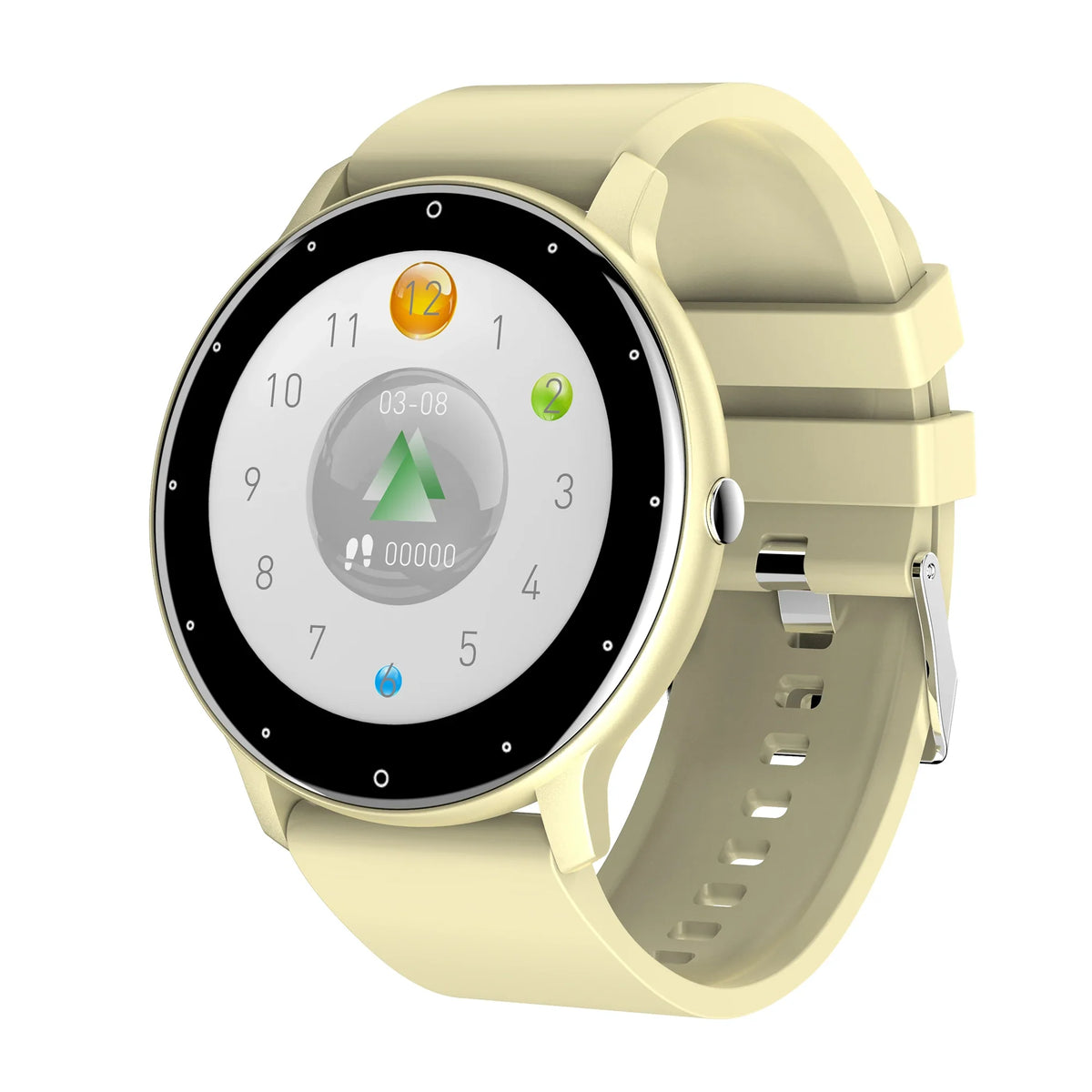 Men's Smart Watch – Full Touch Screen Fitness Tracker, Waterproof
