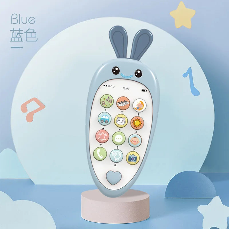 Baby Phone Toy – Musical Sound Telephone with Teether for Infants