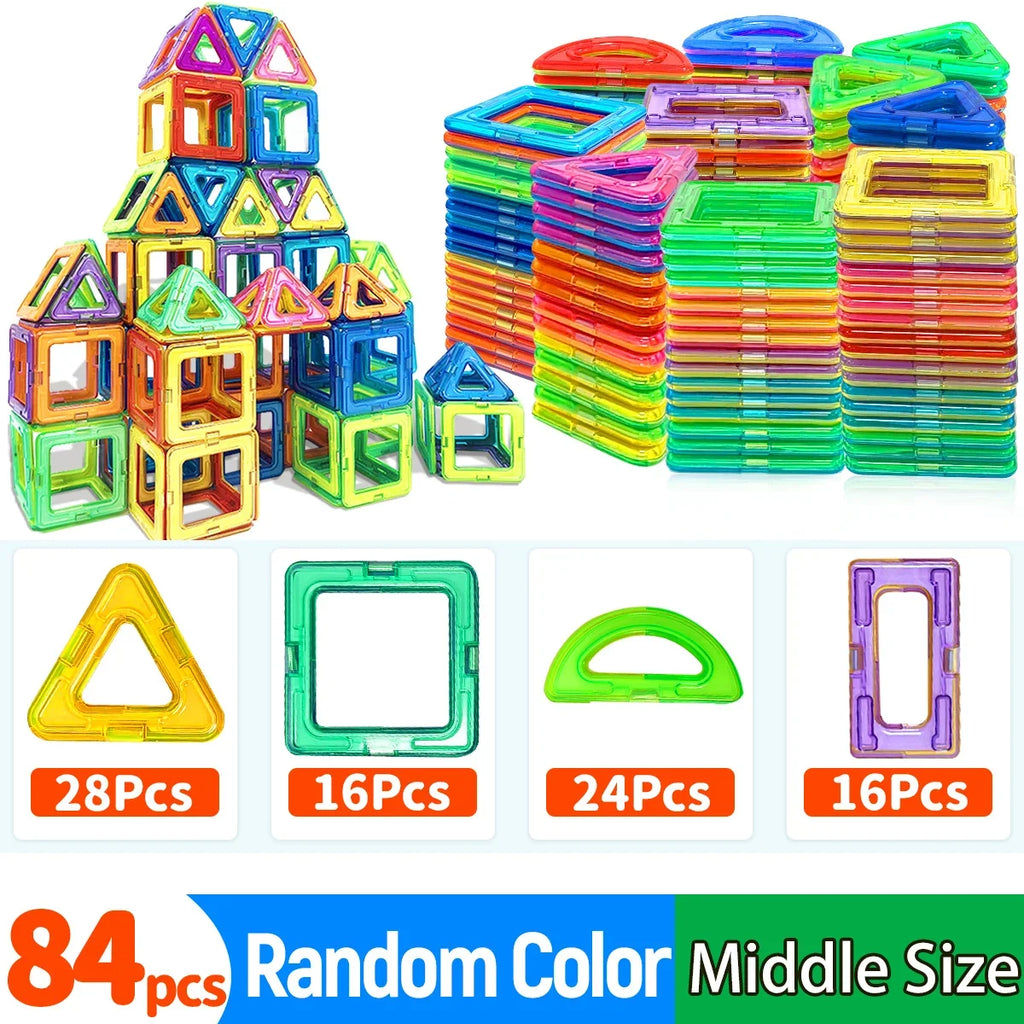 Magnetic Building Blocks for Kids – STEM Construction Learning Toy