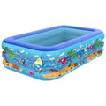 Inflatable Cartoon Baby Swimming Pool for Indoor & Outdoor Play