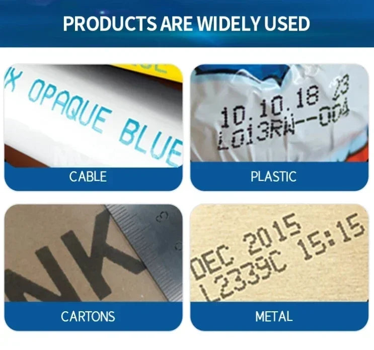 Portable Handheld Inkjet Printer – 25.4mm TIJ Printer for Logos & Barcodes