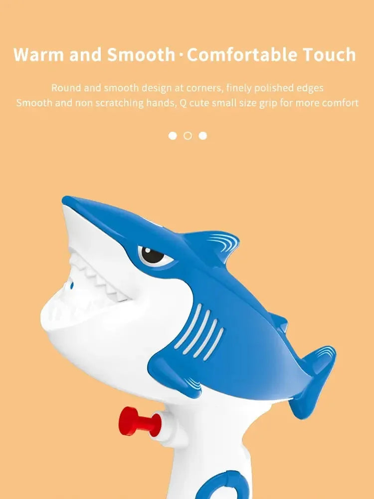 Kids Water Gun Summer Toy – Shark & Puffer Fish Outdoor Water Play