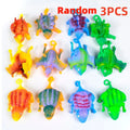 3PCS Inflatable Dinosaur Squeeze Vent Ball Fidget Toy Set