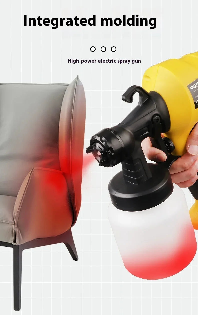 Portable Electric Paint Sprayer – Handheld Spray Gun for Home & Furniture