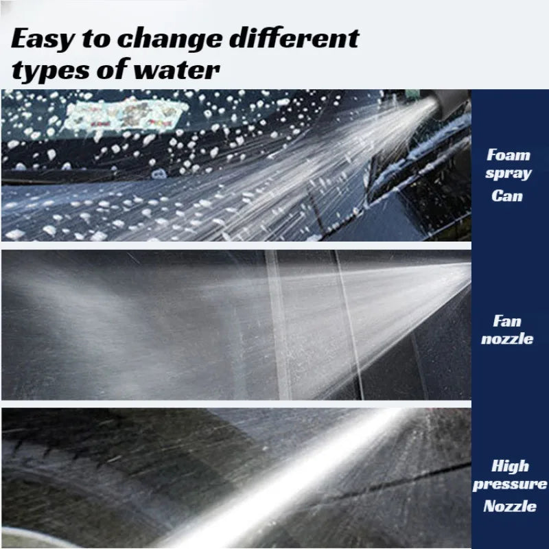 Cordless Pressure Washer – Rechargeable Handheld Car Wash Spray Gun