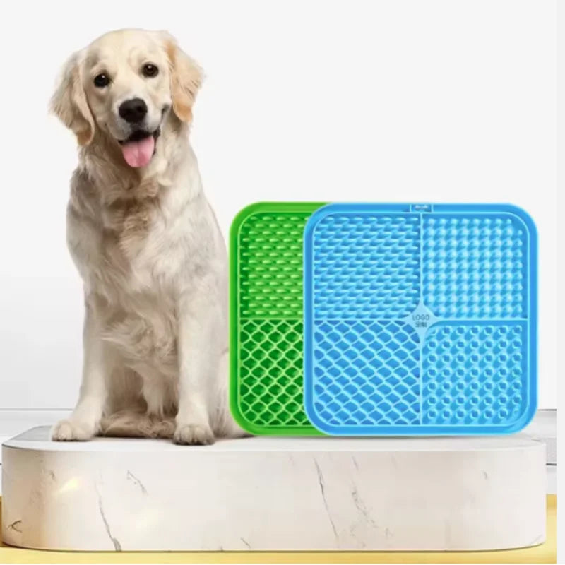 Silicone Dog Lick Mat with Suction Cups