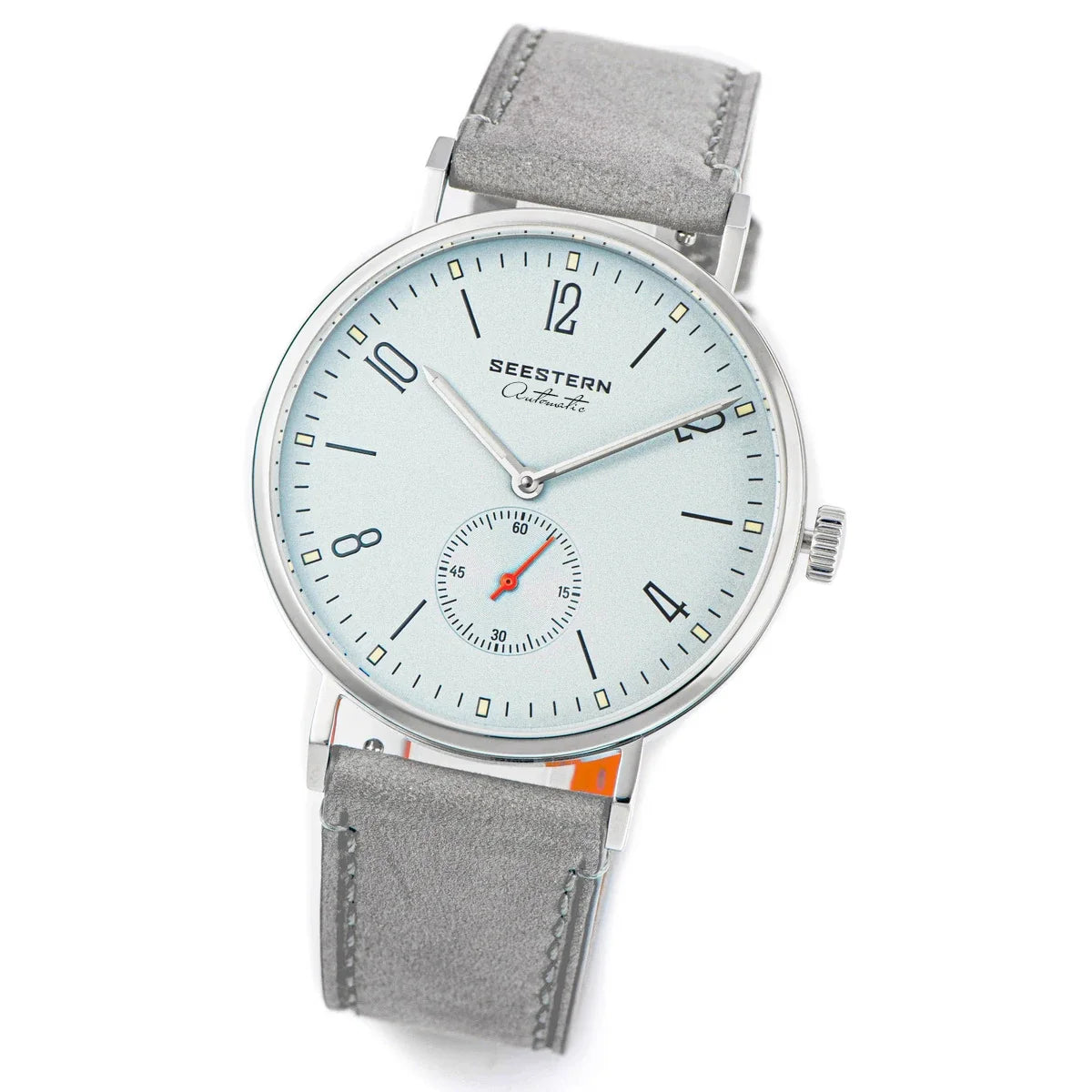 Men's Ultra-Thin Automatic Dress Watch – Stainless Steel Business Watch