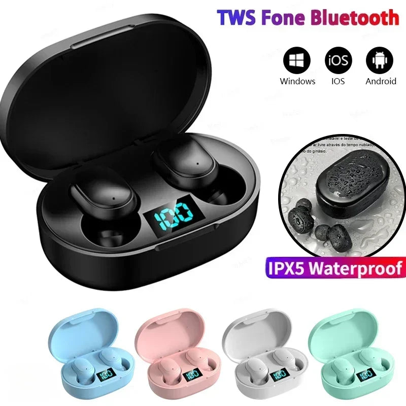 Bluetooth 5.0 Noise-Cancelling Earbuds with Charging Case