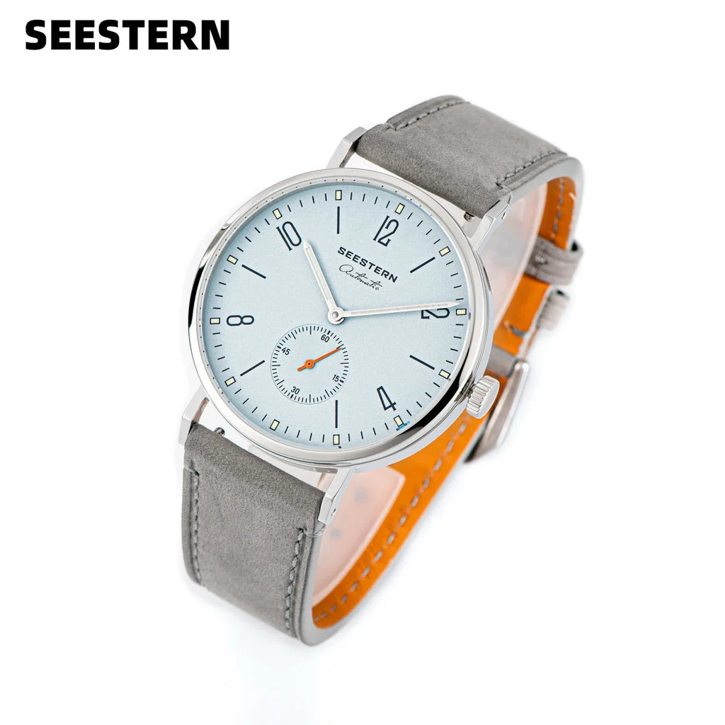 Men's Ultra-Thin Automatic Dress Watch – Stainless Steel Business Watch