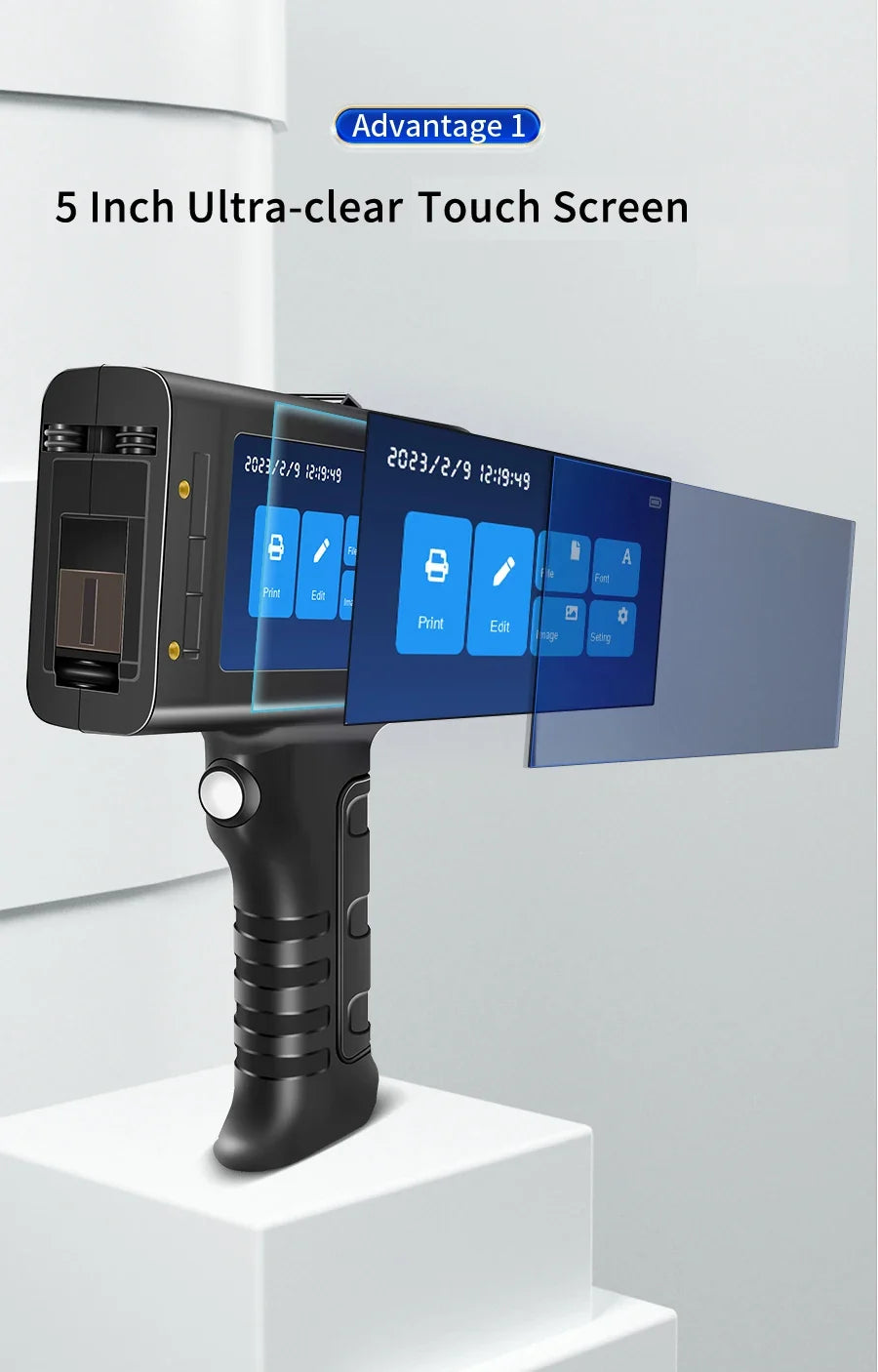 Handheld Thermal Inkjet Printer – Date, Logo & Expiry Date Printer
