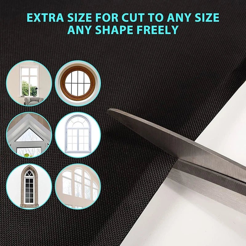 Blackout Window Tint Film – Privacy Darkening Film for Home & Car