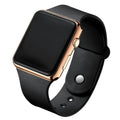 Unisex LED Digital Sport Watch – Black Silicone Wristband