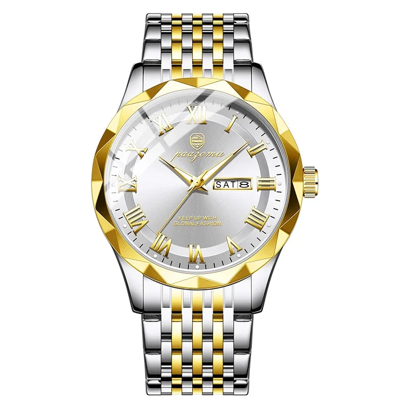 Men's Minimalist Quartz Leisure Watch – Waterproof Sport Watch