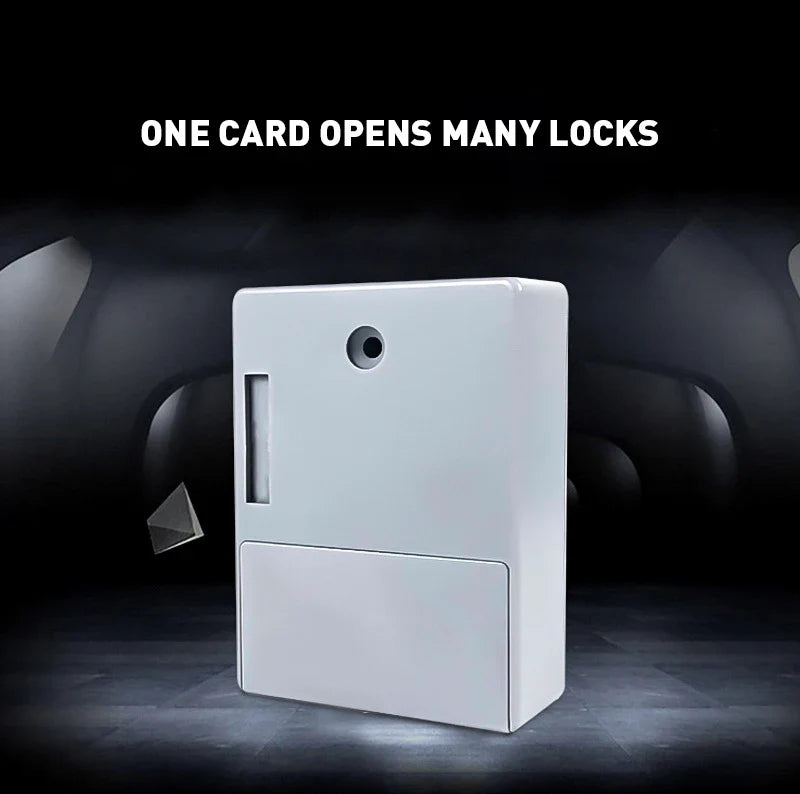 Invisible Magnetic Cabinet Lock – Hidden RFID Drawer Lock