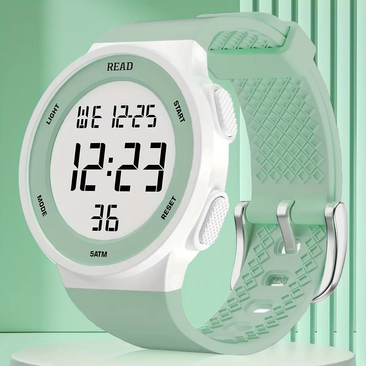 Women's Fashion LED Digital Watch – Waterproof Multi-Function Display Watch