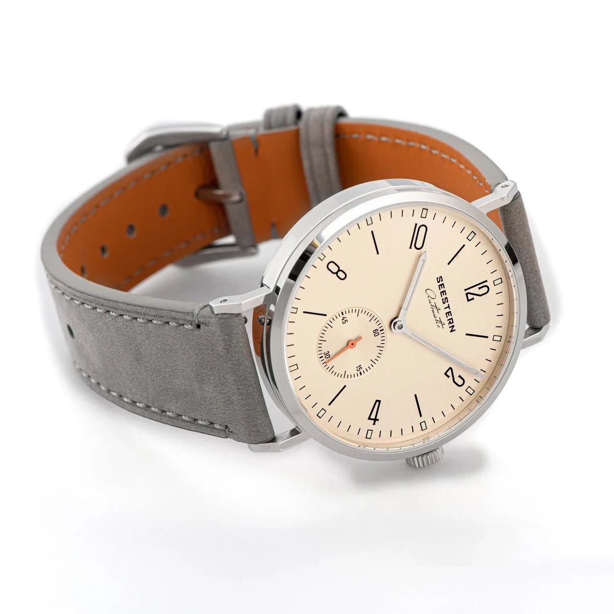 Men's Ultra-Thin Automatic Dress Watch – Stainless Steel Business Watch