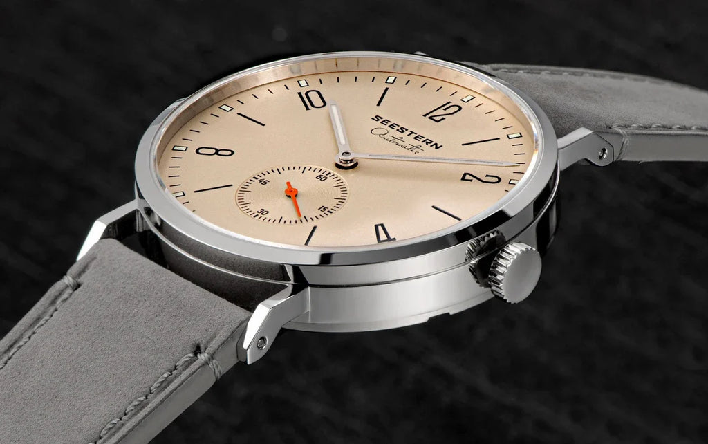 Men's Ultra-Thin Automatic Dress Watch – Stainless Steel Business Watch