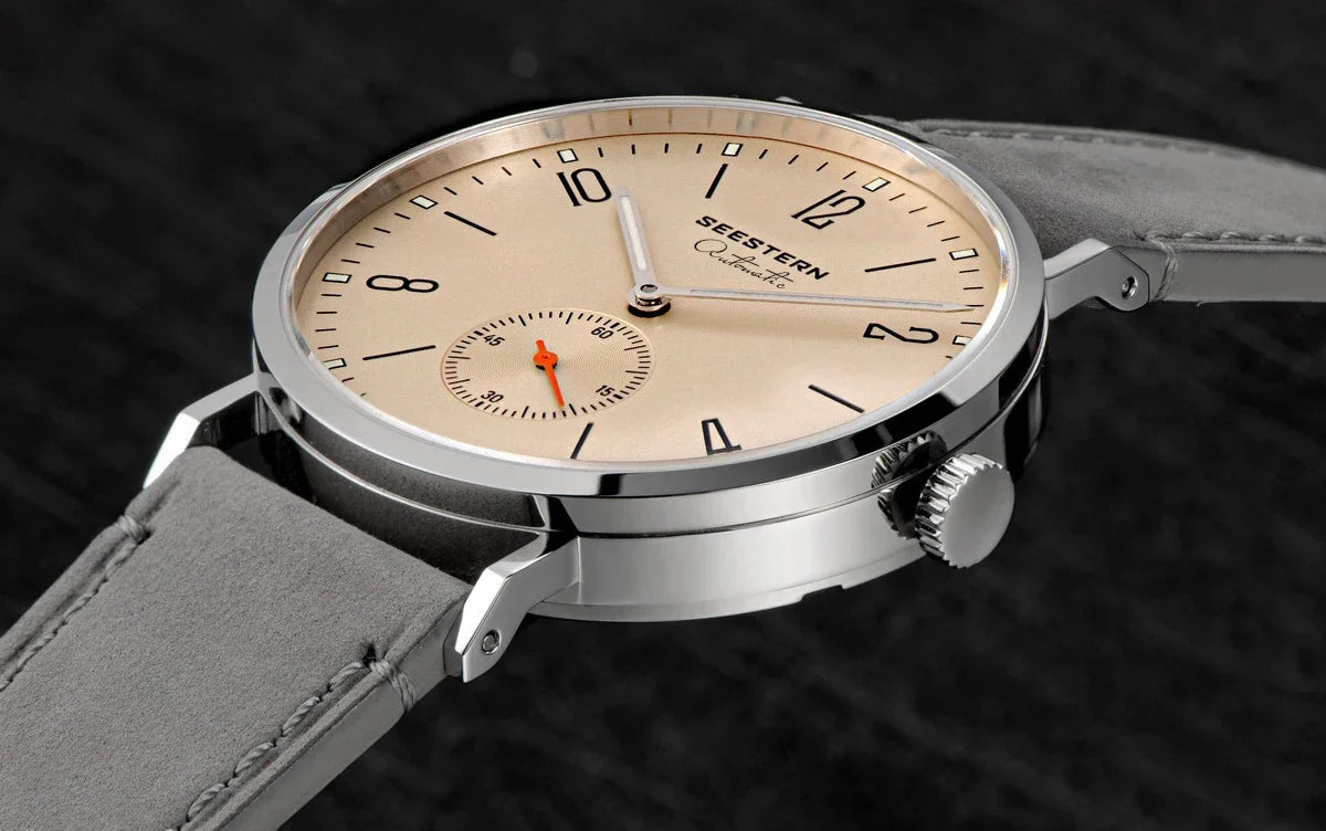 Men's Ultra-Thin Automatic Dress Watch – Stainless Steel Business Watch