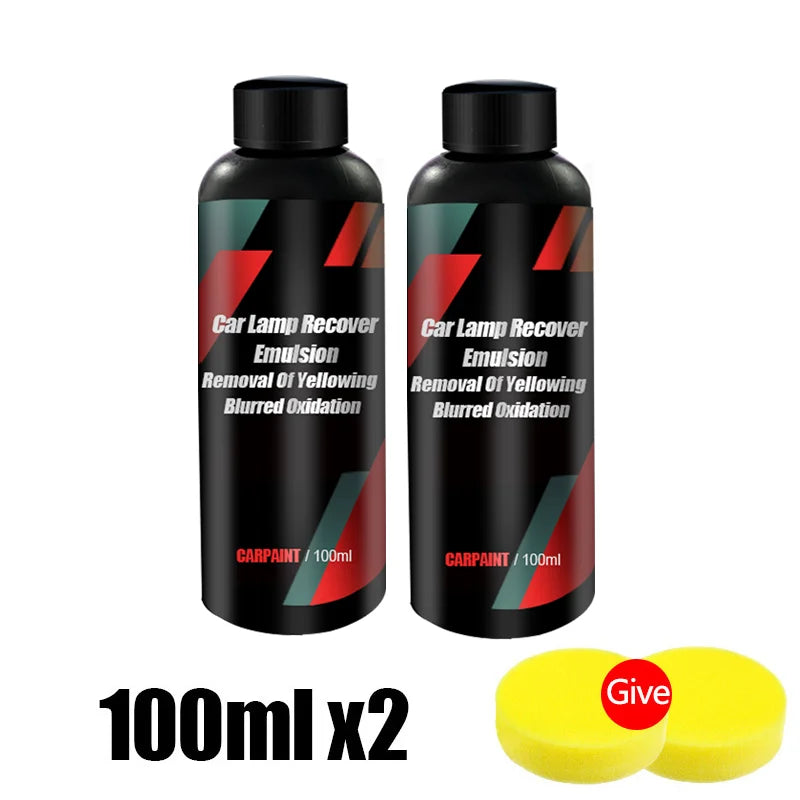 Car Headlight Restoration Kit – Headlamp Polishing and Cleaning Kit