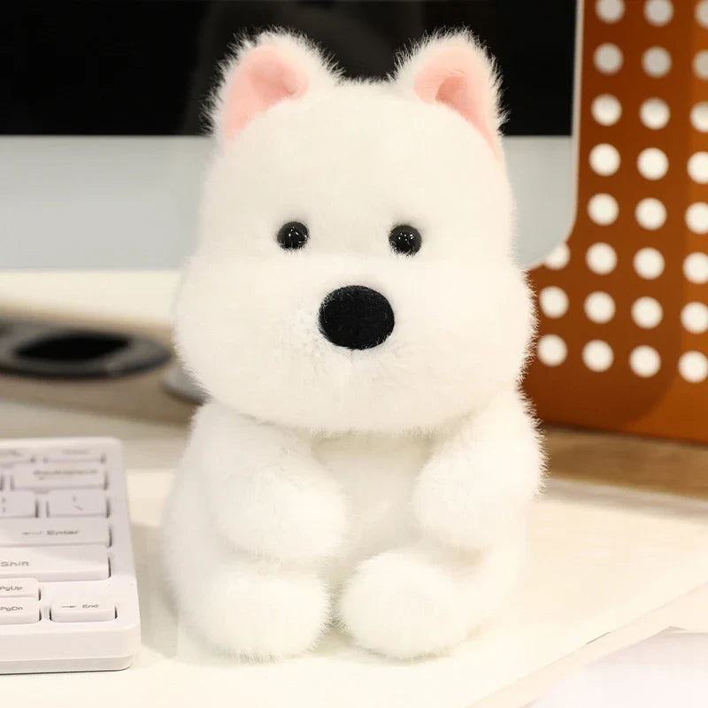 Cute Sitting Animal Plush Toys – Red Panda, Fox, Sloth & More