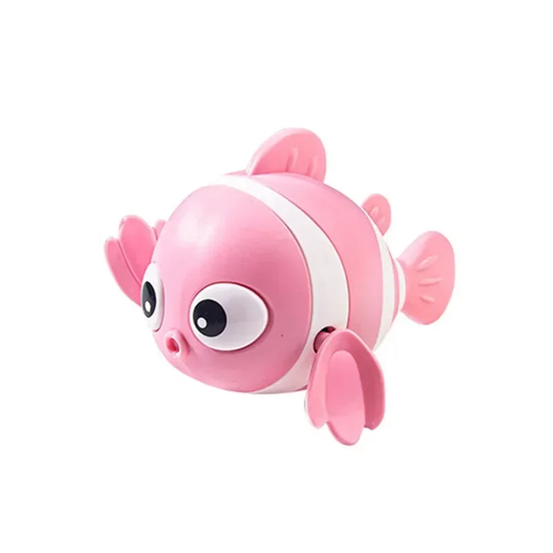 Swimming Clown Fish Bath Toy – Cute Wind-Up Baby Bath Toy