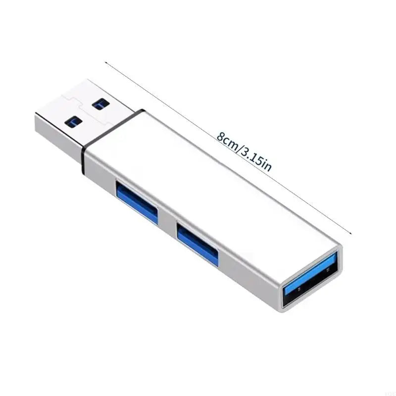 Ultra-Slim USB Hub – Multi-Port USB 3.0 Splitter with Type-C