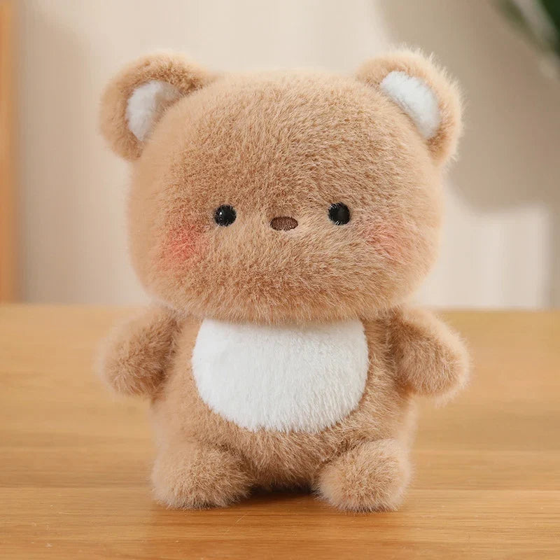 Cute Sitting Animal Plush Toys – Red Panda, Fox, Sloth & More